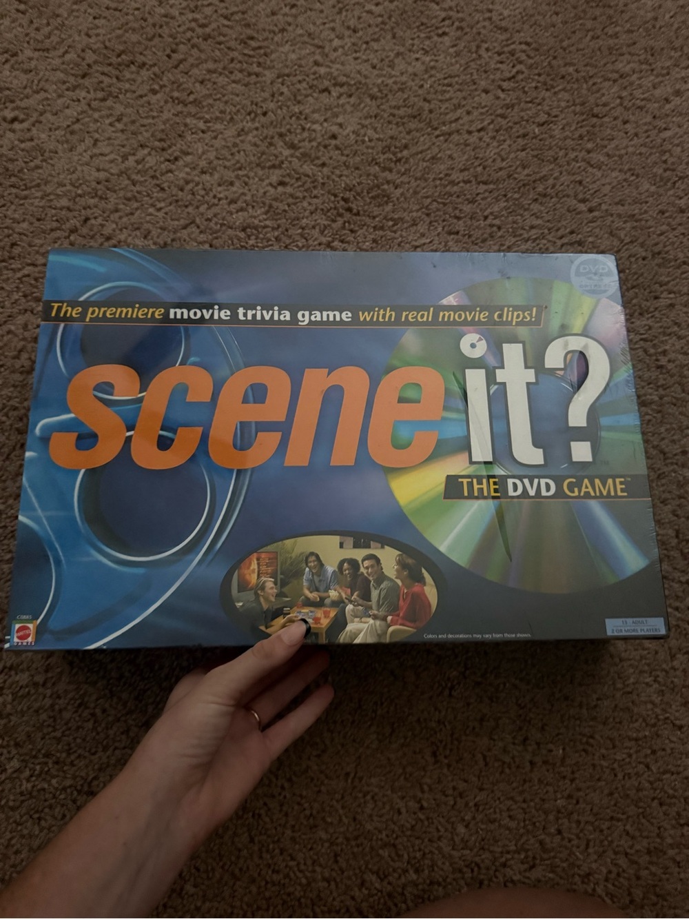 scene it? The DVD Game - Blue & Orange Box unopened
